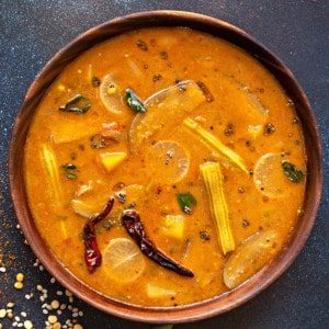 SAMBAR (soupe d'Inde du Sud)